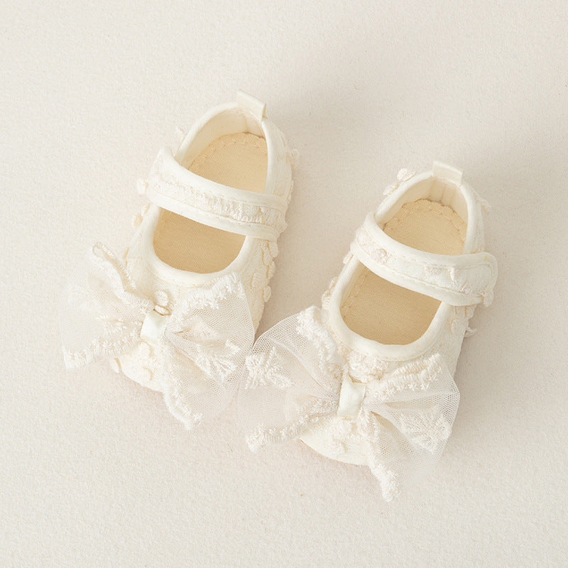 Infant Korean Style Bow Princess Shoes