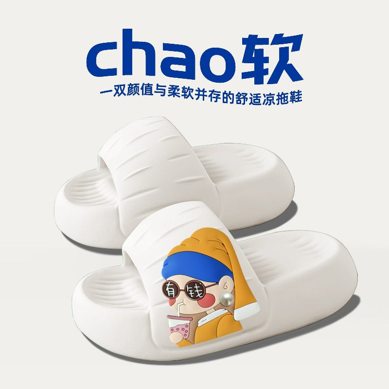 Cute slippers for women in summer for outdoor and indoor use