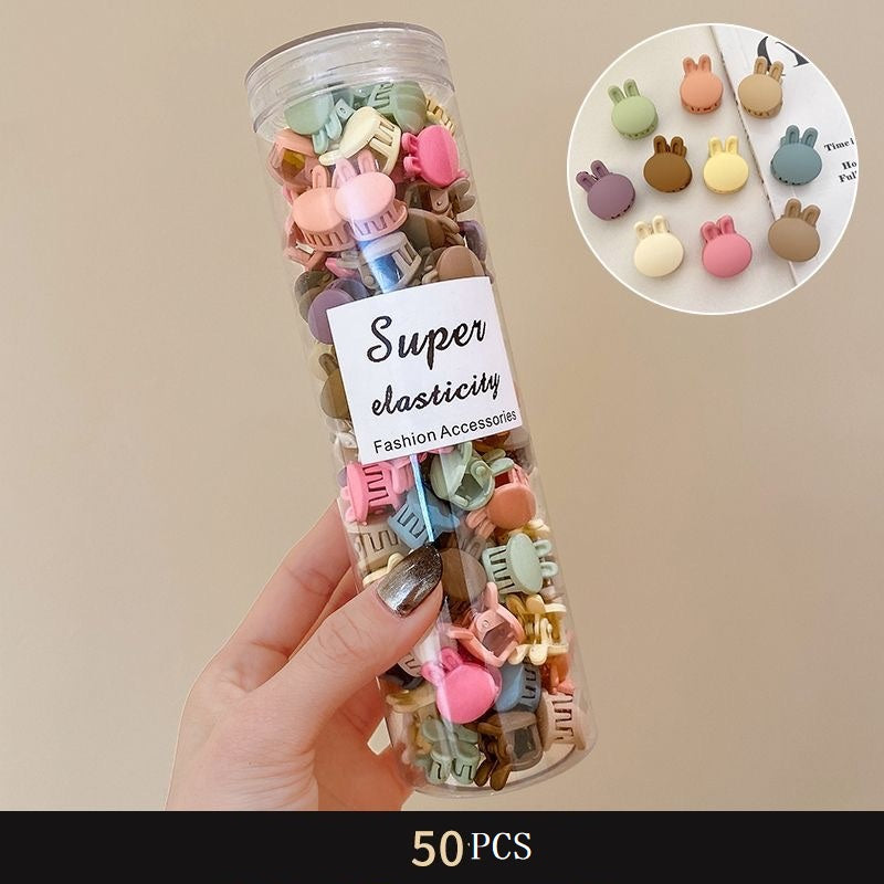 Colorful candy small clip mini small princess head hair clip summer forehead bangs side clip hair accessories