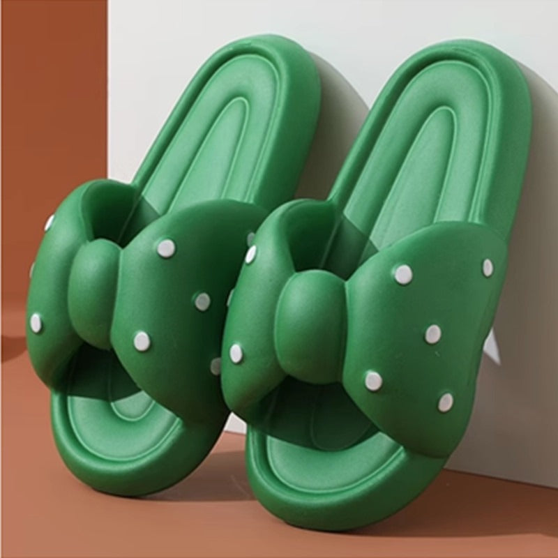 Bowknot slippers for women summer cute Sandal