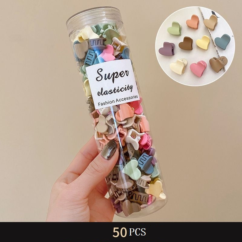 Colorful candy small clip mini small princess head hair clip summer forehead bangs side clip hair accessories