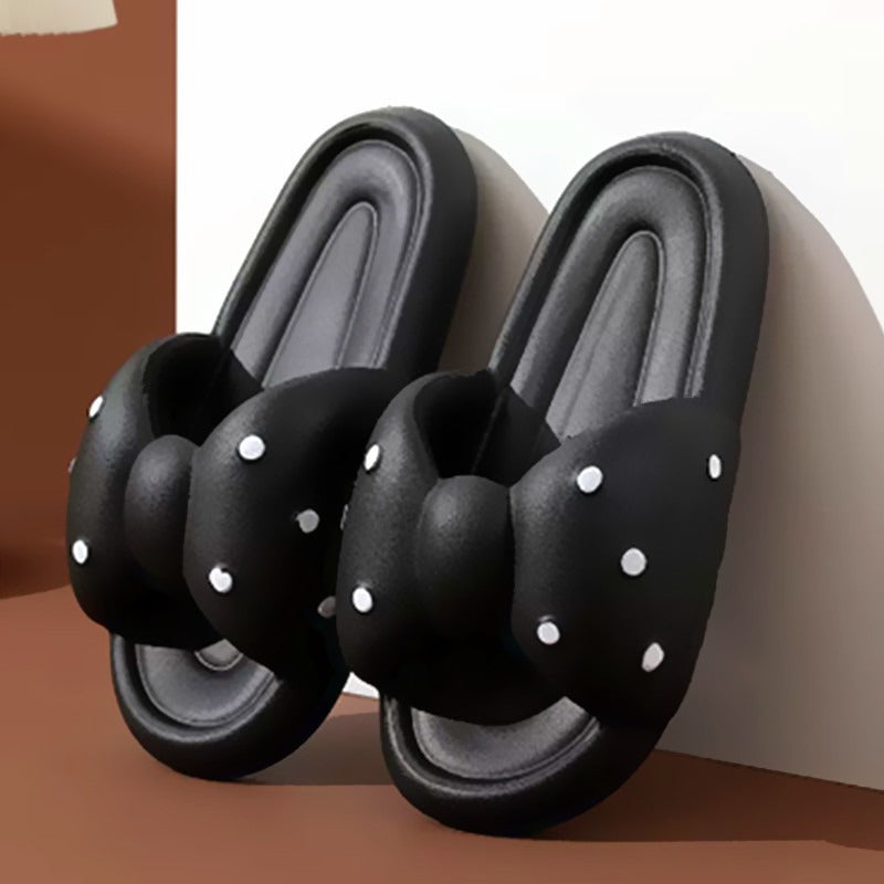 Bowknot slippers for women summer cute Sandal