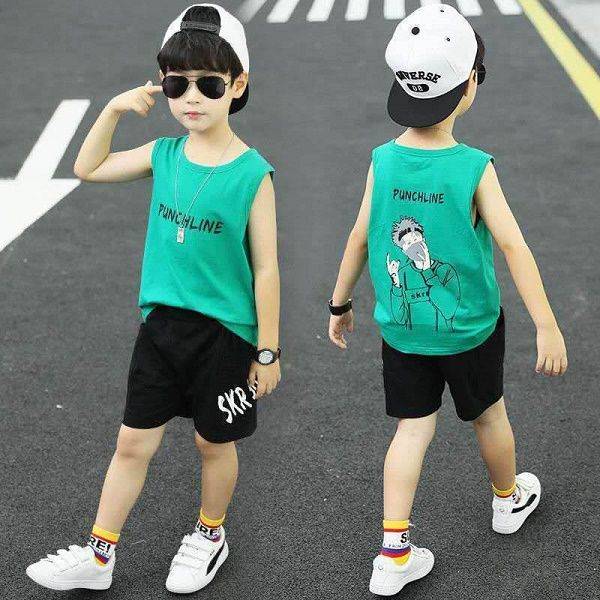Boy Fashion Summer Dress Set (Available)