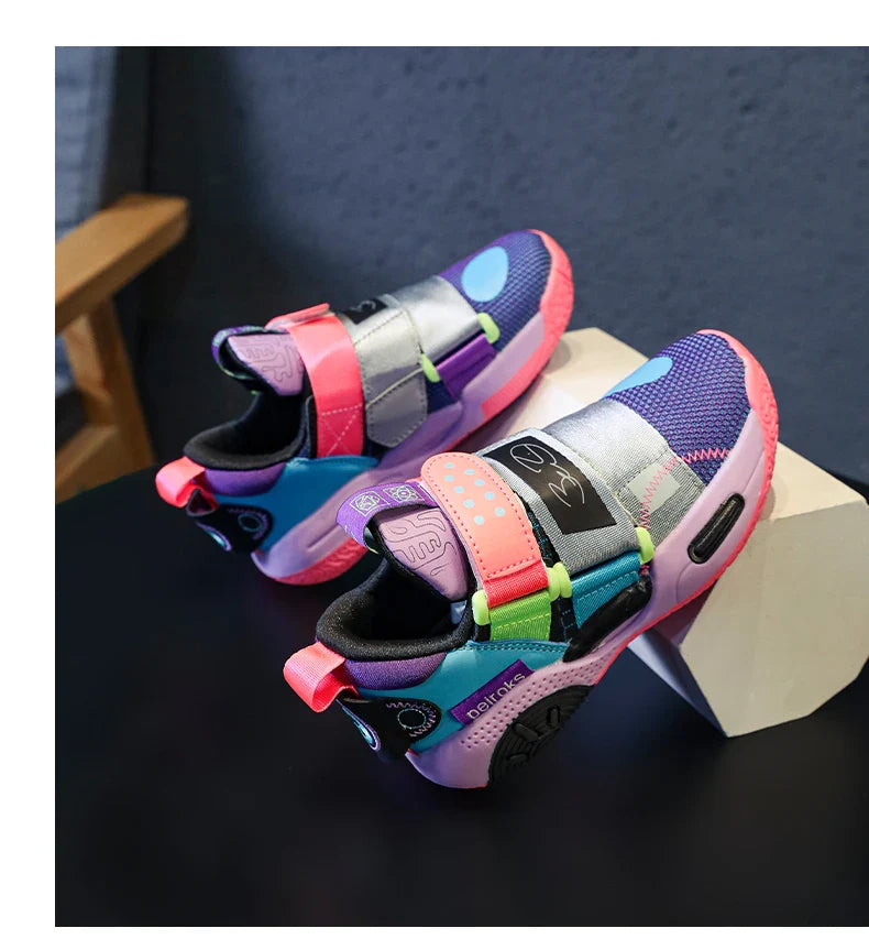 2026 New Children's Basketball Shoes For Boys Girls Non-slip Kids Sport Shoes Lightweight Outdoor Sneakers Trainers Footwear