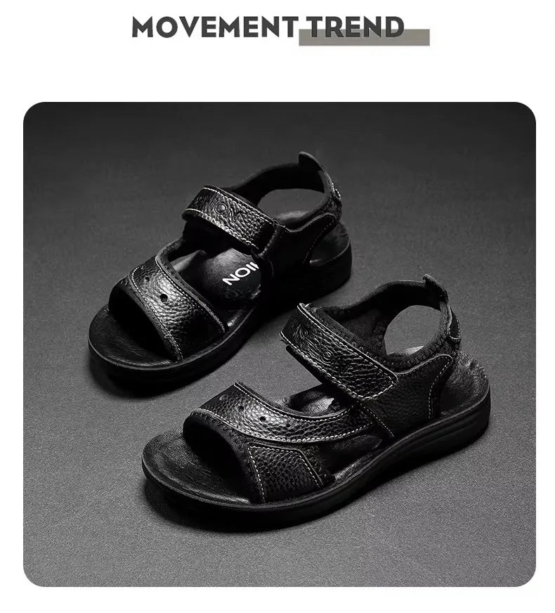 Summer Kids Sandals Soft Non-slip Children Shoes Beach Shoes Boys Casual Outdoor Walking Slippers Comfortable Sneakers