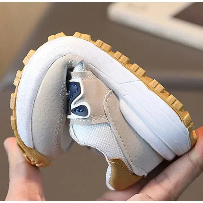 Boys and Girl's Sneakers Spring and Autumn Children's Sport Shoes Baby Kids Soft Bottom Outdoor Shoes  Breathable Walking Shoes