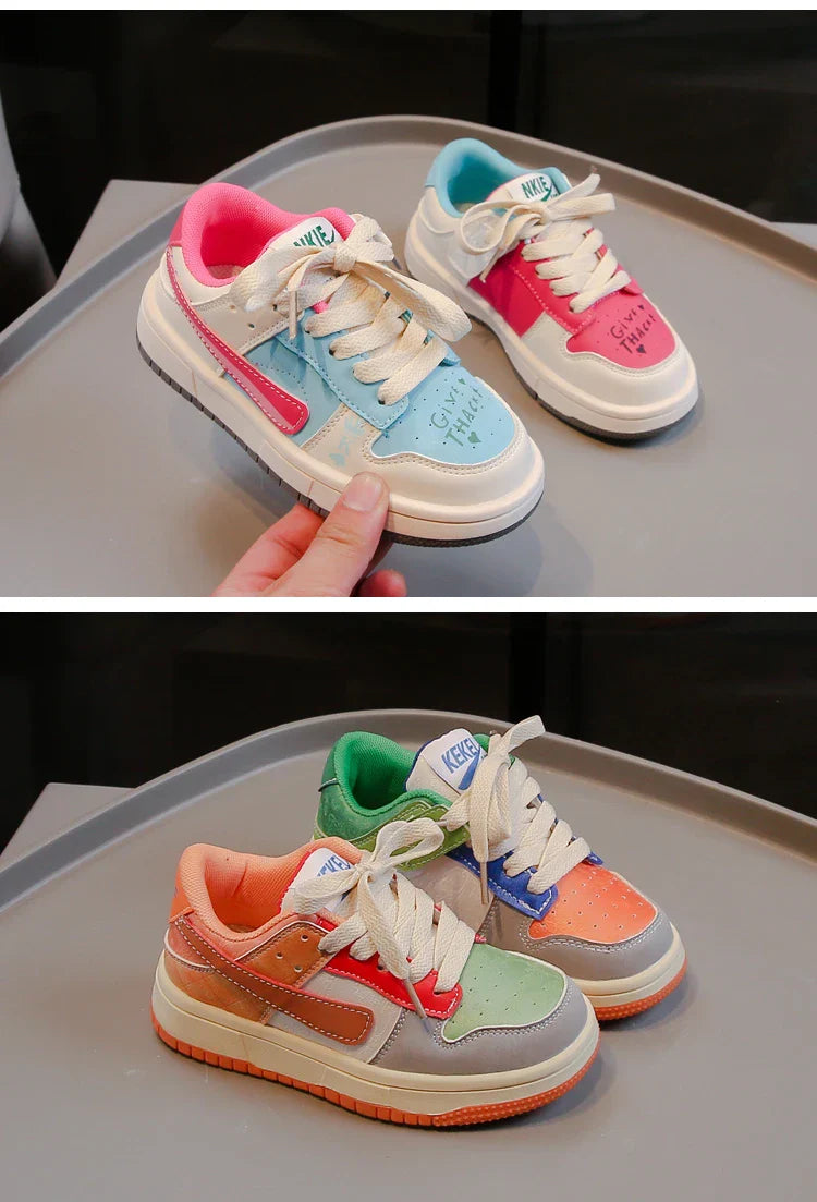 New Style Spring Autumn Children's Casual Sneakers Comfortable Breathable Sports Shoes for Boys and Girls Kids Shoes