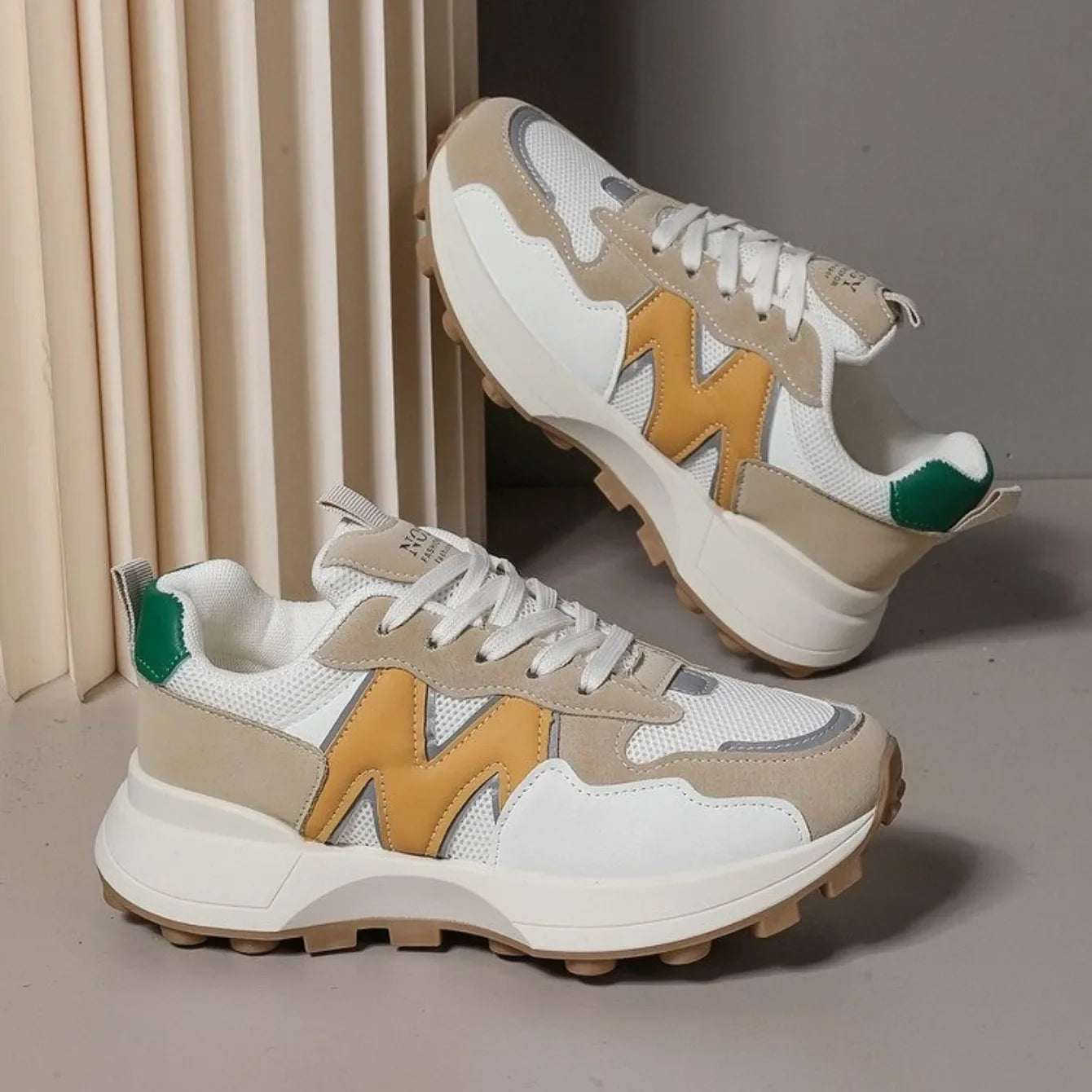 Women New Breathable Sneakers High-end Sport Balance Fashion Shoes for Women Office Trend Luxury Sneakers Women Zapatos De Mujer