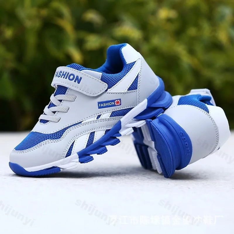 Boys' Fashion Trend Low Top Thick Sole Casual Sports Shoes 2025 Autumn New Style Childrens' Comfortable Platform Chunky sneakers