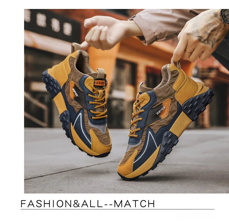 2025 New Sneakers Shoes for Men Luxury Platform Male Sneakers High Quality Casual Running Shoes Winter Plus Size Cotton Shoes