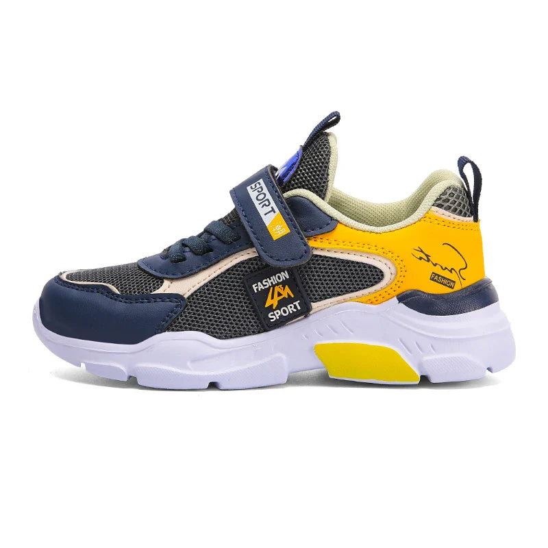 Kid Sneakers Sport Shoes for Boys Girls Fashion Children Breathable Mesh Comfort Casual Non-Slip Outdoor Running Shoes