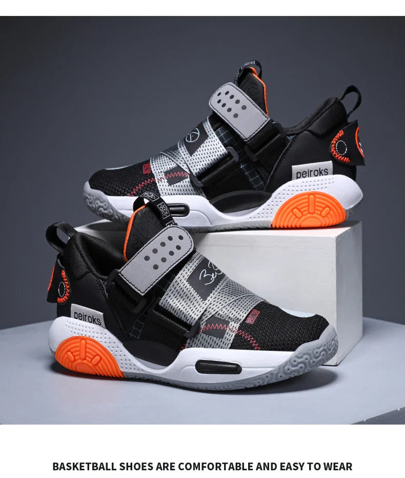 2025 New Children's Basketball Shoes For Boys Girls Non-slip Kids Sport Shoes Lightweight Outdoor Sneakers Trainers Footwear