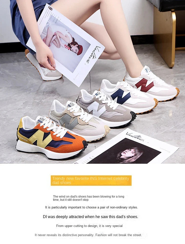 New Women's Causal Sneakers Summer Shoes Woman Fashion Breathable Lace Up Sports Shoes for Women Platform Walking Designer Shoes