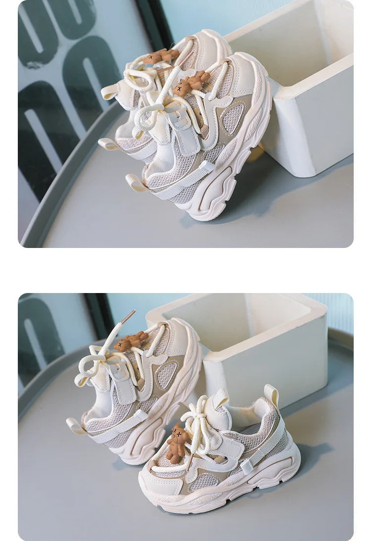 Child Sneaker Autumn New Girl's Sneakers Hollowed Out Single Mesh Boys' Casual Shoe Comfort Casual Shoes for Child Zapatos Niña