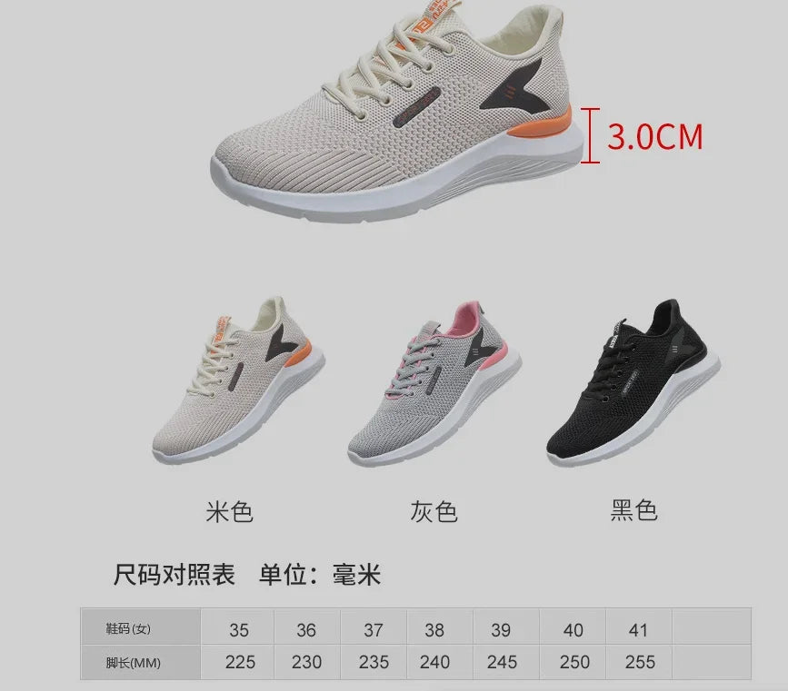2025 New! Women's Spring & Summer Fashion Sneakers - Versatile  Soft Sole Lightweight for Casual Running & More
