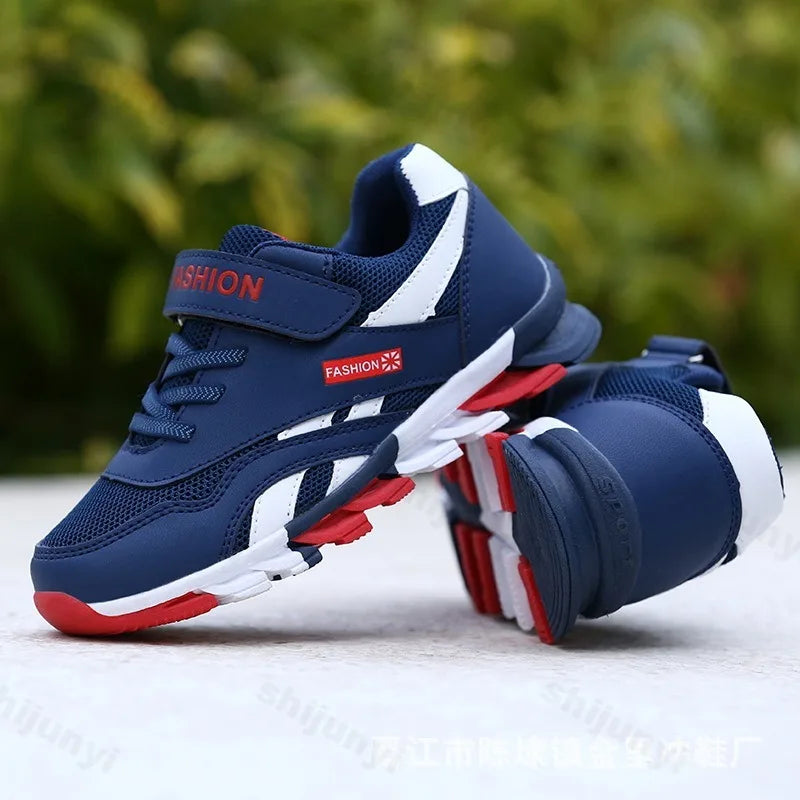 Boys' Fashion Trend Low Top Thick Sole Casual Sports Shoes 2025 Autumn New Style Childrens' Comfortable Platform Chunky sneakers