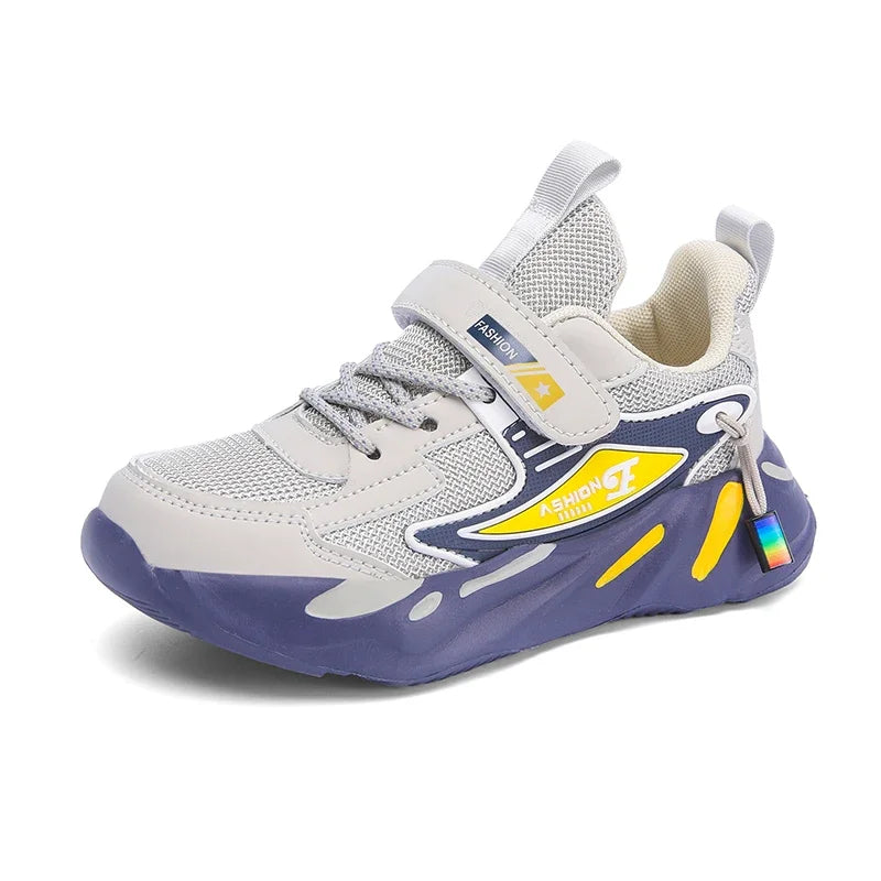 Children Boys Mesh Sports Running Shoes Breathable Non-slip For Girls Casual Running Walking Kid's Sneakers