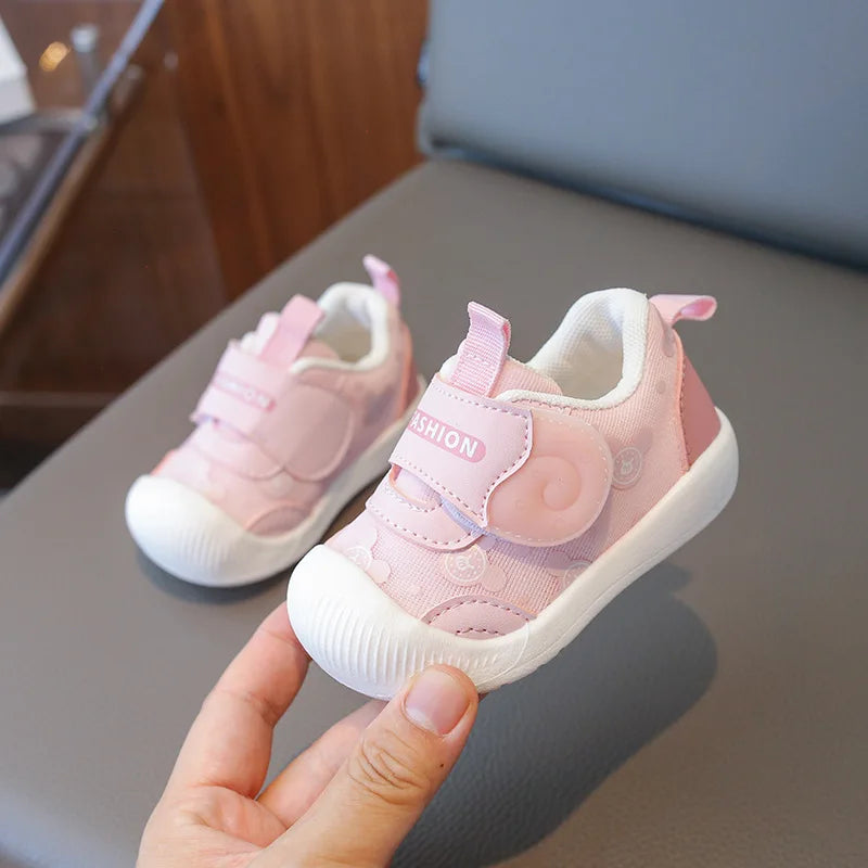 Kids Sneakers Baby Boys Girls Non Slip Spring Autumn 2025 Fashion Children Toddler Walking Shoes Design Cute Sweet Casual Shoes
