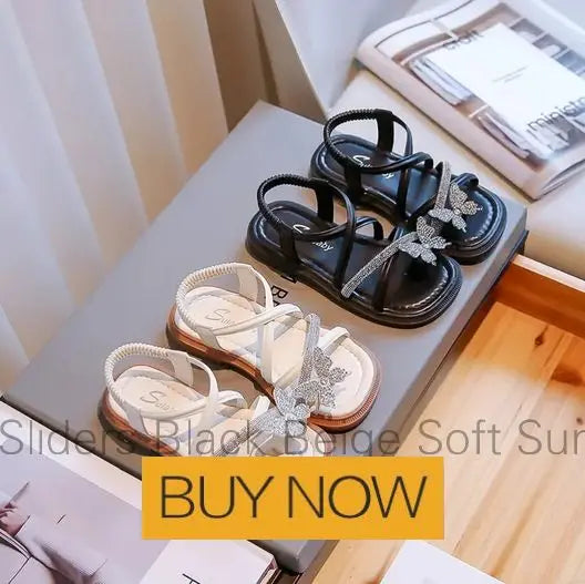 New Summer Kids Sandals for Girl Outdoor Beach Shoes Girls Gladiator Sandals Small Cute Bowknot Baby Toddler Girl Sandals 21-36