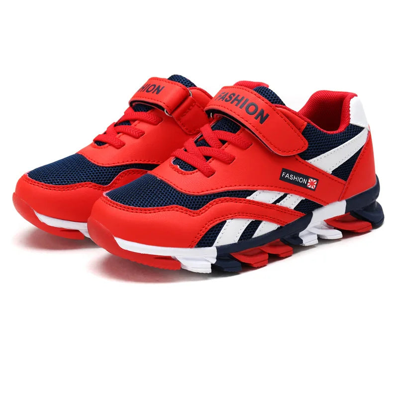 Boys' Fashion Trend Low Top Thick Sole Casual Sports Shoes 2025 Autumn New Style Childrens' Comfortable Platform Chunky sneakers