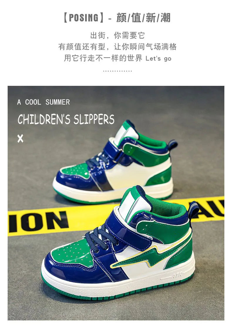 Fashion Girls Shoes 2025 Autumn New Kids Sneakers Soft Soled Anti Slip Boys Shoes Simple Versatile Girls' Casual Shoe Zapatillas