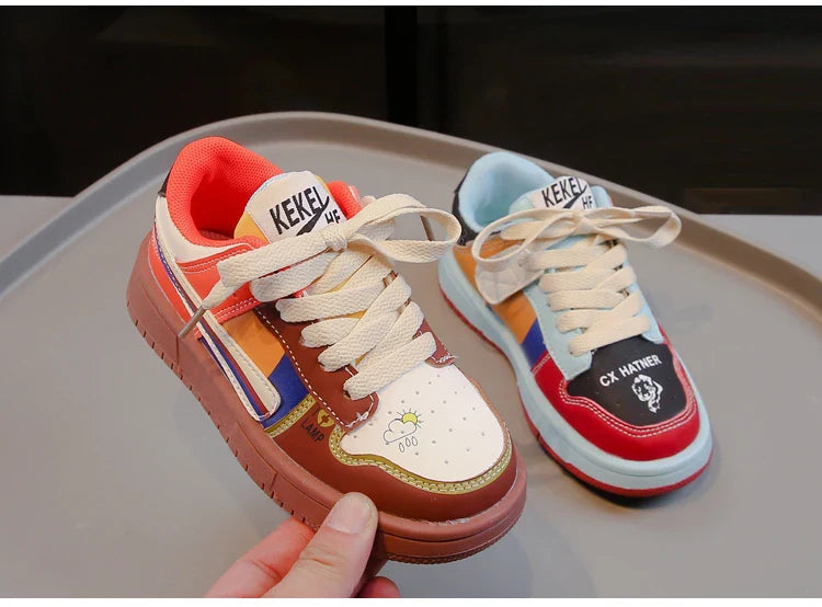 New Style Spring Autumn Children's Casual Sneakers Comfortable Breathable Sports Shoes for Boys and Girls Kids Shoes