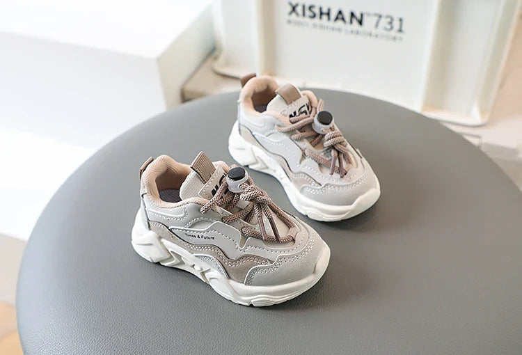 Baby Boys Shoes Kids Casual Sneakers Running Sports Shoes 2023 Spring Autumn Toddlers Boys Girls Shoes Fashion Soft for School