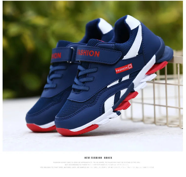Boys' Fashion Trend Low Top Thick Sole Casual Sports Shoes 2025 Autumn New Style Childrens' Comfortable Platform Chunky sneakers