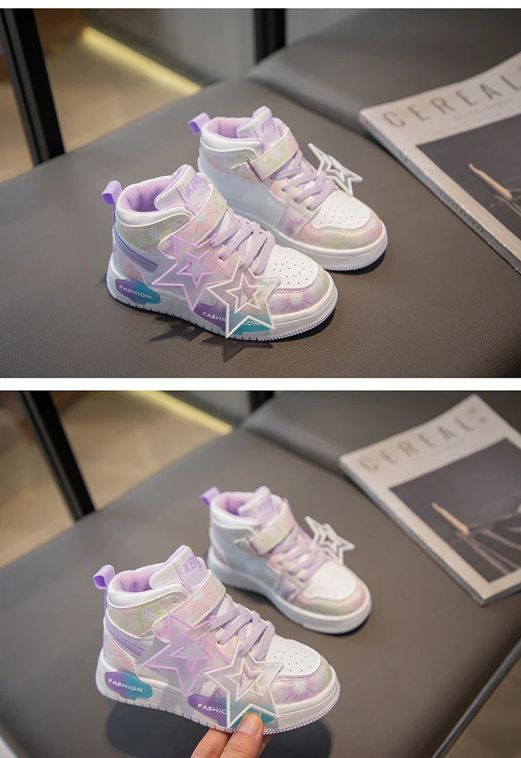 Spring Kids Shoes Fashion Classic Non-slip Children Sneakers 2024 Autumn New Walking Shoes for Girls Casual Outdoor