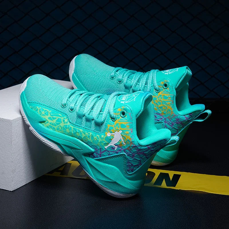 Boys Brand Basketball Shoes Kids Sneakers Thick Sole Non-slip Children Sports Shoes Child Boy Basket Trainer Shoes Girls