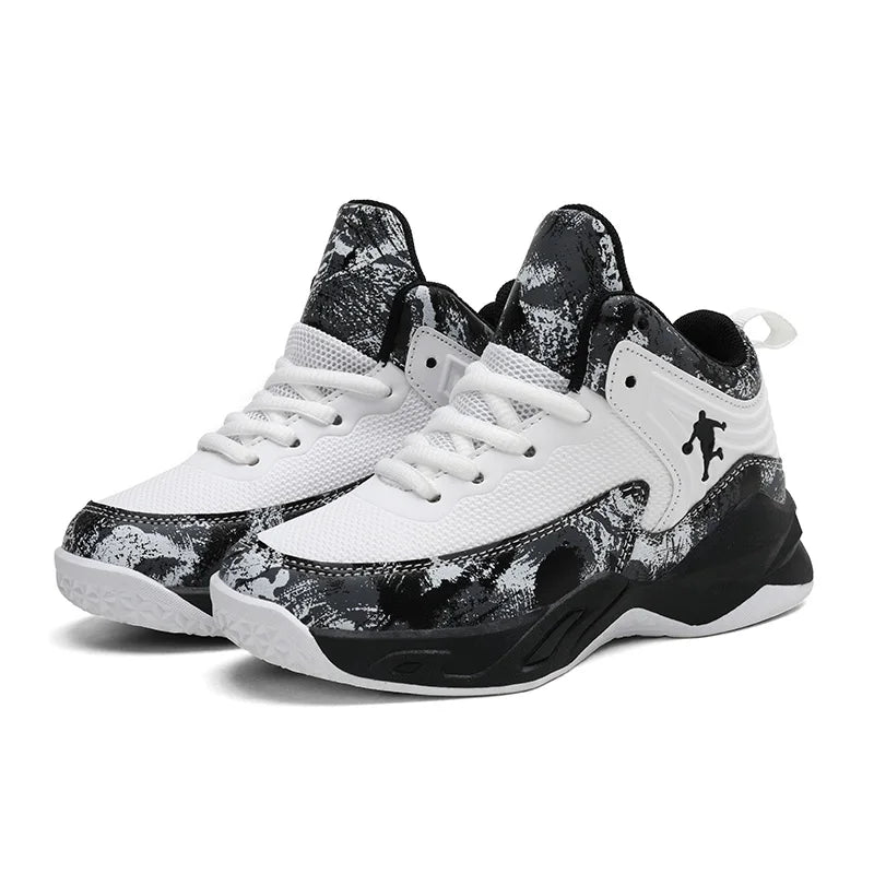 Children's Basketball Shoes for Boys Kids Sneakers Outdoor Non-slip Sports Running Child Girls Basket Trainer Shoes Walking Shoe