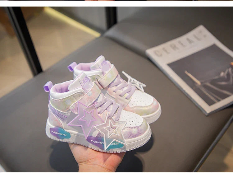 Spring Kids Shoes Fashion Classic Non-slip Children Sneakers 2024 Autumn New Walking Shoes for Girls Casual Outdoor