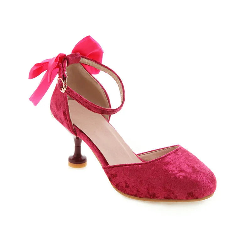 New Girls Leather Shoes Wedding Party Shoes Children Stiletto Heels Shoes High Heels Princess Sweet Sandals For Girls Size 28-39