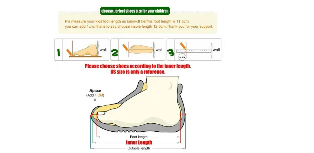 Four seasons Children's Sneakers Boys Breathable Comfortable Running Shoes Girls Fashion Sports Casual Soft-soled Non-slip Kids