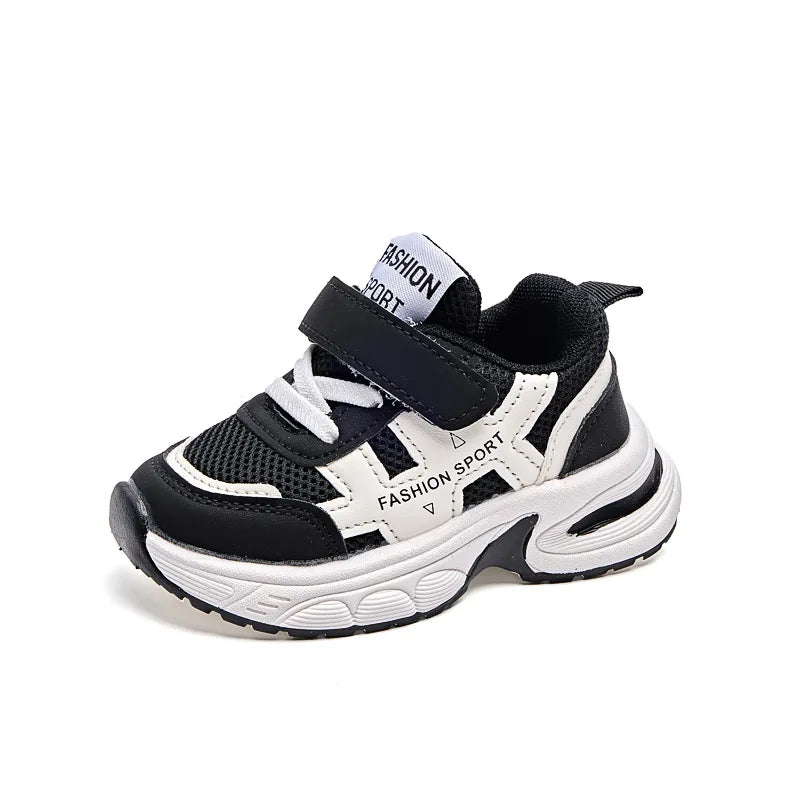 2025 Autumn New Children Shoes Mesh Breathable Kids Sneakers Outdoor Sport Shoes Comfortable Soft Sole Fashion Girls Boys Shoes