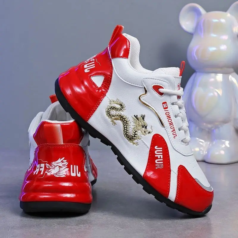 Women Designer Sneakers 2025 Summer Leather Waterproof Casual Sports Shoes Women Lightweight Breathable Non-slip Platform Shoes