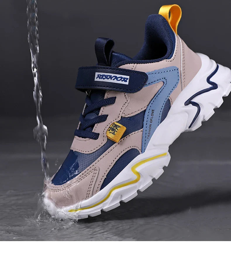 Fashion Children Sneakers Boys Shoes Leather Pu Kids Shoes School Casual 6 To 12 Years Sports Tennis Sneakers for Girls