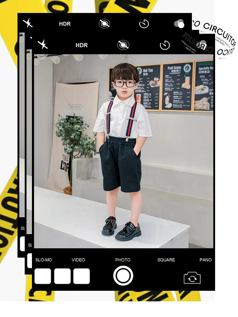 Boys Formal Shoes Girls Leather Shoes Black for School Party Wedding Lace-up Kids Oxfords Classic Fashion Soft 26-36 Breathable