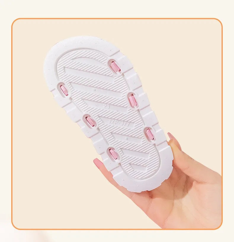 New Children's Sandals for Summer Girls and Boys in the Bathroom, Soft Bottom Cartoon Baby sandals for Home Use3483