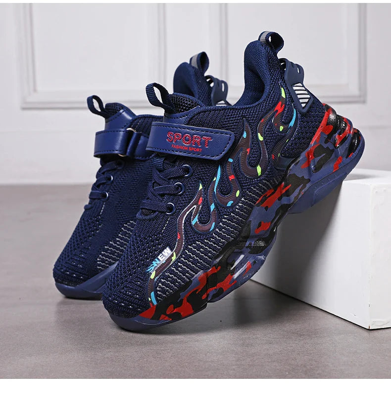 Boys Running Shoes Children Sneakers Mesh Kids Casual Sneakers for Boys