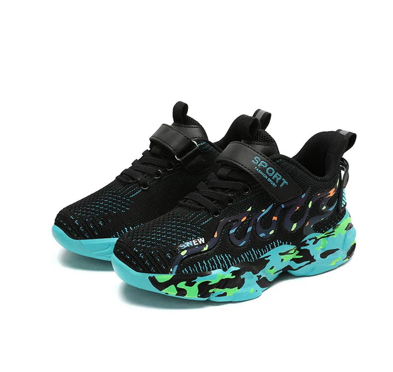 Boys Running Shoes Children Sneakers Mesh Kids Casual Sneakers for Boys