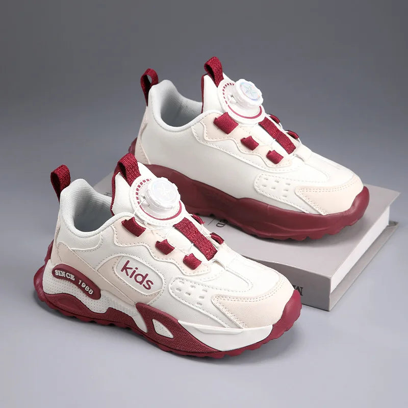 Brand Children's High-quality Casual Sports Shoes Girls Non-slip Running Shoes Comfortable School Kids Breathable Sneakers