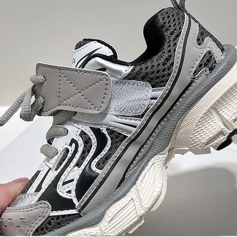 Boys Sneakers Spring Summer Toddler Kids Fashion Brand Sports Running Trainers Children Girls Breathable Shoe Non Slip Soft Sole