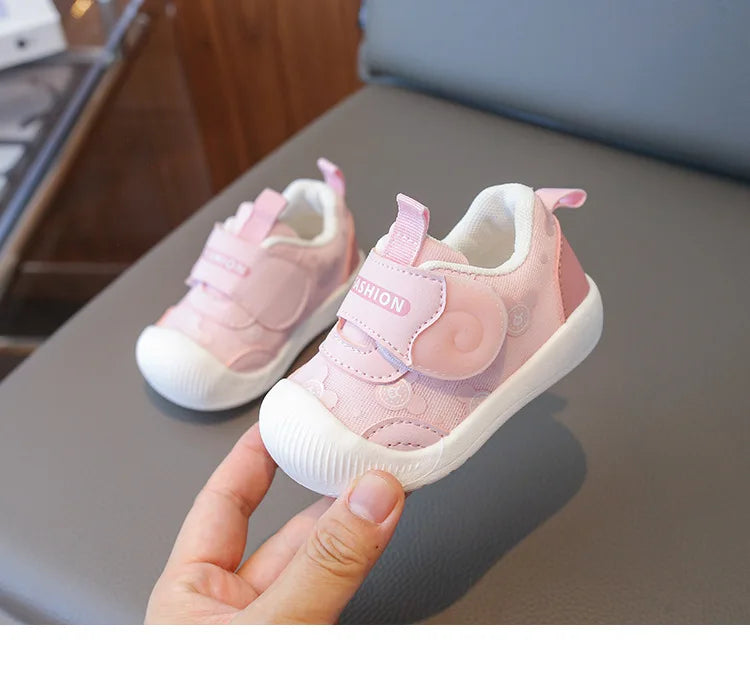 Kids Sneakers Baby Boys Girls Non Slip Spring Autumn 2025 Fashion Children Toddler Walking Shoes Design Cute Sweet Casual Shoes