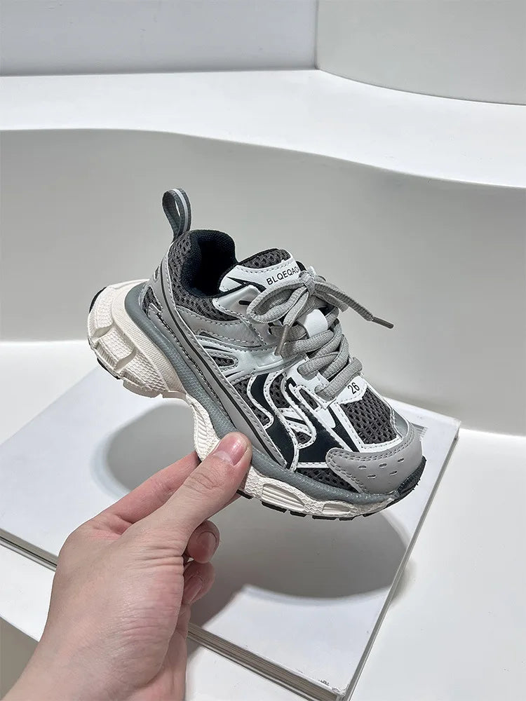 Boys Sneakers Spring Summer Toddler Kids Fashion Brand Sports Running Trainers Children Girls Breathable Shoe Non Slip Soft Sole