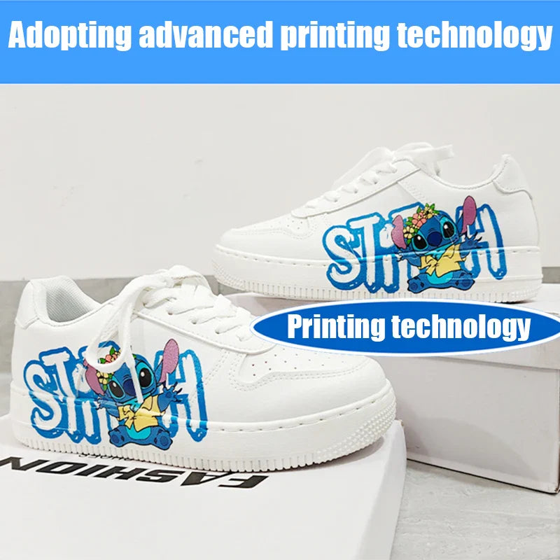 Stitch Shoes sneakers for children Student Casual basketball Kid Sneakers girls boys Running Sports Shoes Gift