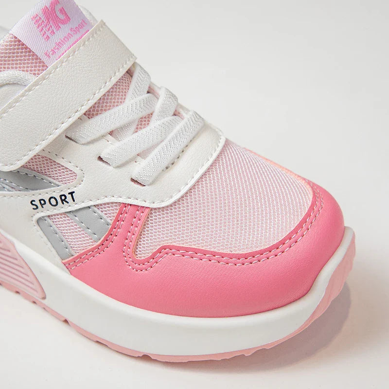 Autumn Childrens Boys Girls Sneakers Fashion Cute Mesh Outdoor Non-slip Kids Causal Shoes School Running Basketball Girls Shoes