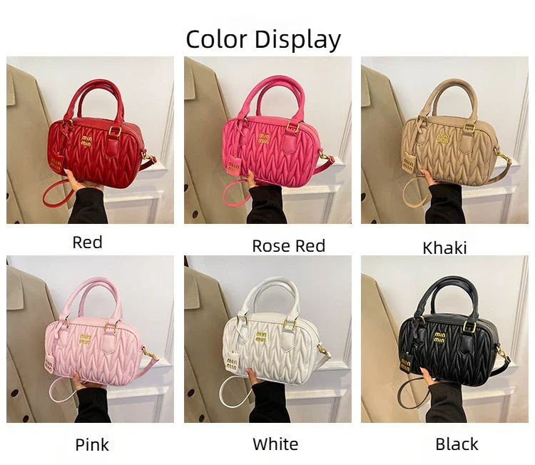 2025 New Women Small Square Bag Versatile Casual Fashion Multi-way Shoulder Crossbody Tote for Daily Use Hand Bags for Women