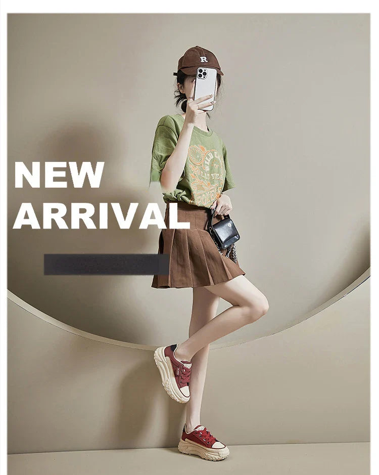Sneakers for Women Fashion Platform Casual Shoes High Quality Anti-Slip Women's Sport Shoes designer Versatile Women tenis Shoes