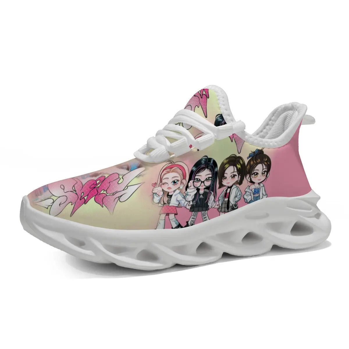 Children's Sneakers Kids Fashion Design White Non-slip Casual Shoes Boys Girls Hook Breathable Sneakers Toddler Outdoor Shoes